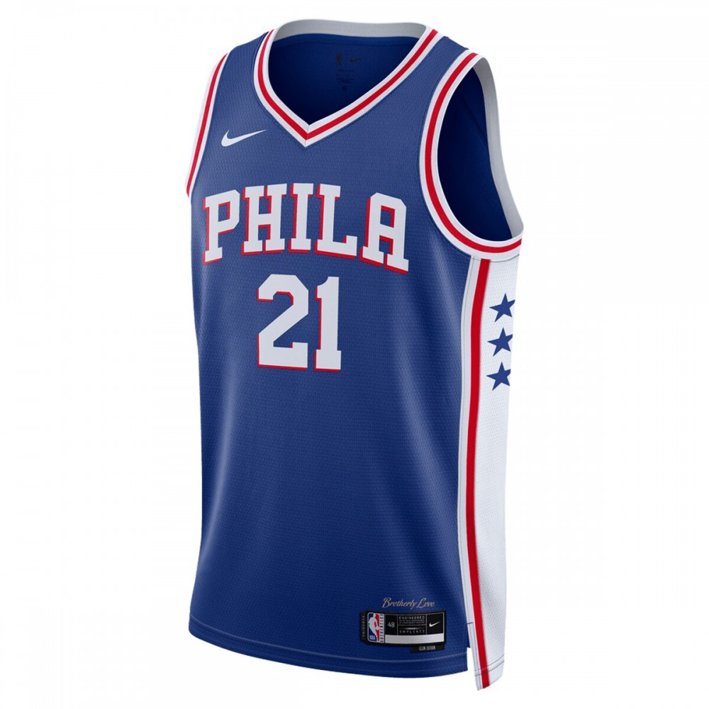 Joel Embiid Philadelphia 76ers Unisex 2022/23 Swingman Jersey - Icon Edition - Royal-Pro Kit Vault | Brand New 26/27 Sports Jerseys